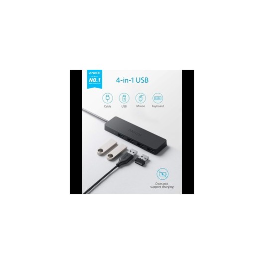 موزع Usb 3 انكر إصدار مطوّر 4 منافذ Usb