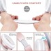Zihnic Bluetooth Headphones Over-Ear, Foldable Wireless And Wired Stereo Headset Micro Sd/Tf, Fm For Cell Phone,Pc,Soft Earmuffs &Light Weight For Prolonged Wearing(Rose Gold)